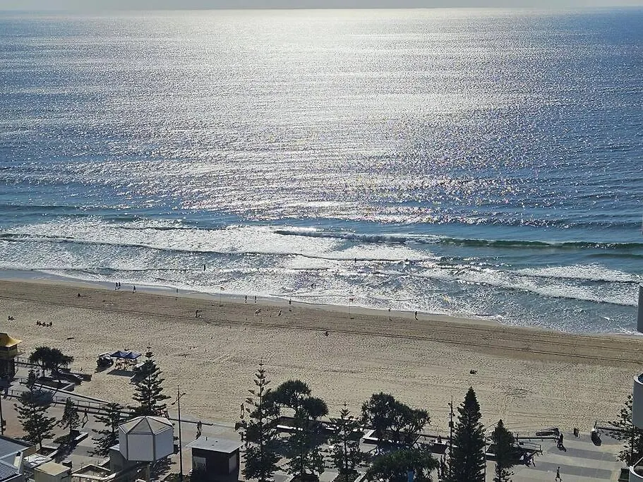 Surfers Paradise Absolute Beachfront With Views, High Level 1Br Apt - Ideal For Couples Or 2 Ppl Travelling Together Χρυσή Ακτή 0*,